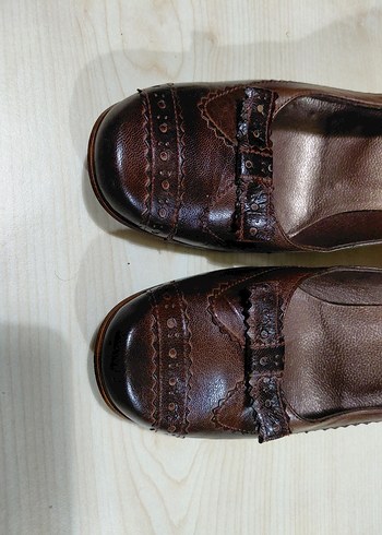 Beta Hakiki Deri Sıfır Ayarında Şık ve Kusursuz Topuklu Ayakkabı - Görsel 4
