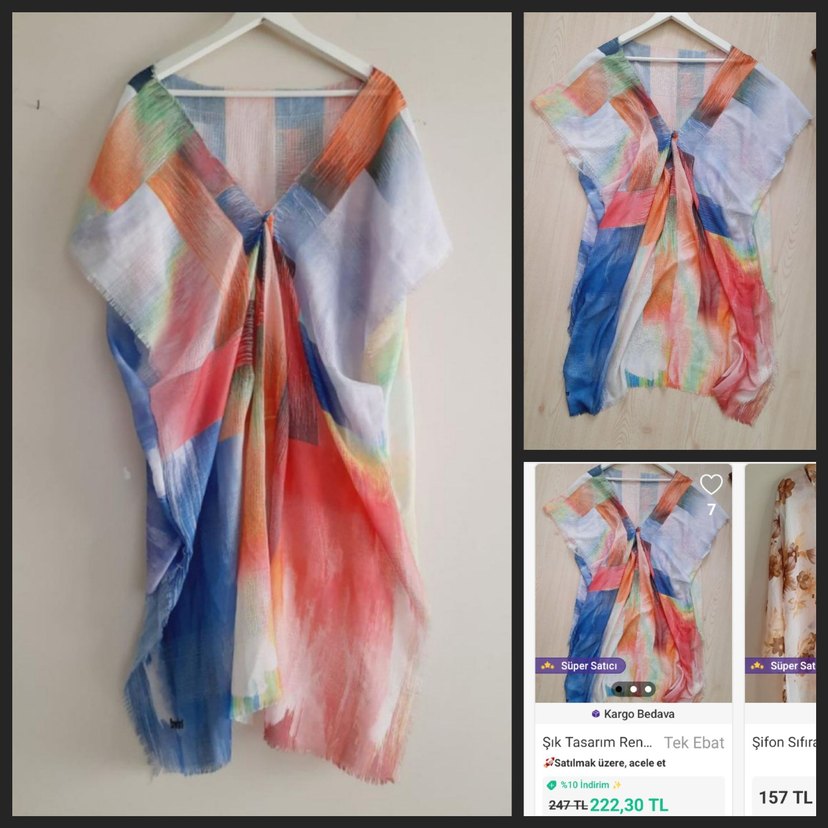 Sayfamda Satışta Bulunan Plaj Giyim Pareolar - Görsel 3