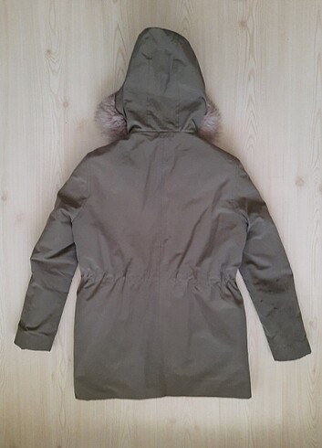 Fabrika Peluş Kapşonlu Şık Parka - Görsel 8