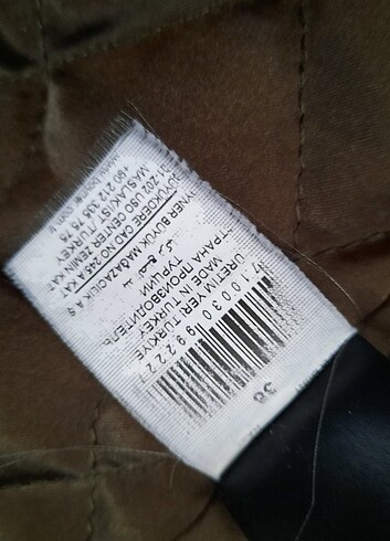 Fabrika Peluş Kapşonlu Şık Parka - Görsel 14