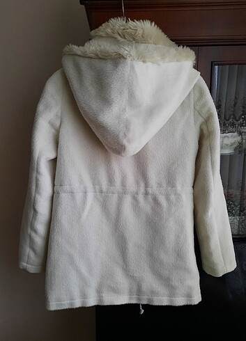 Koton Peluş Detaylı Kapüşonlu Şık ve Kusursuz Parka - Görsel 4