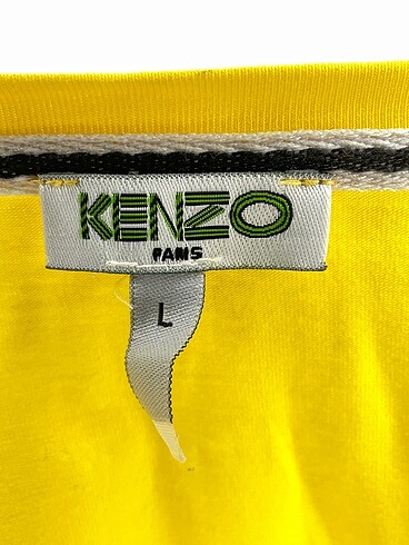 l Beden sarı Renk Kenzo T-shirt %70 İndirimli.