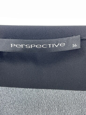 36 Beden siyah Renk Perspective Bluz %70 İndirimli.