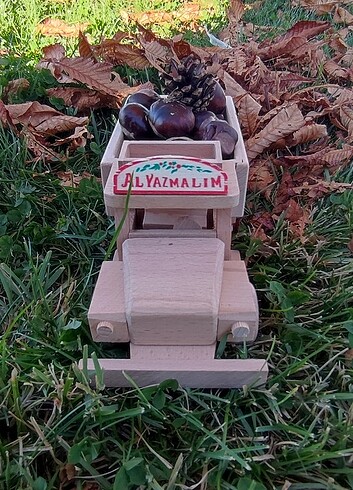  Beden Montessori Ahşap Oyuncak Alyazmalım Kamyon