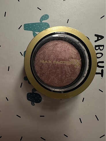 Max factor allık