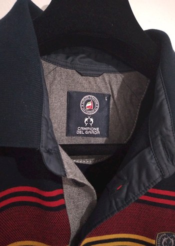 Renkli Çizgili Erkek Triko Kazak - Görsel 8