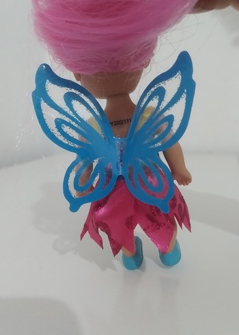 Pembe Saçlı Renkli Kanatlı Bebek - Görsel 7