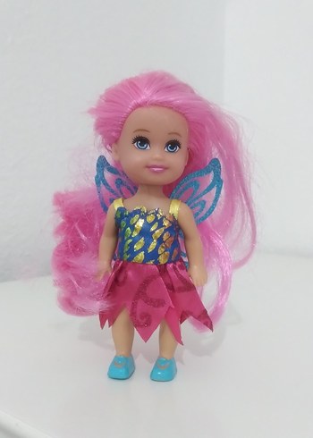 Pembe Saçlı Renkli Kanatlı Bebek - Görsel 3