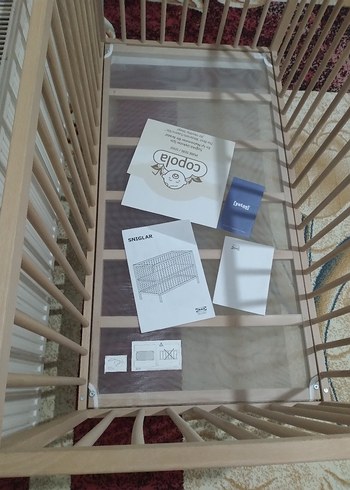 Bej Bebek Beşiği ve Sepeti - Görsel 6