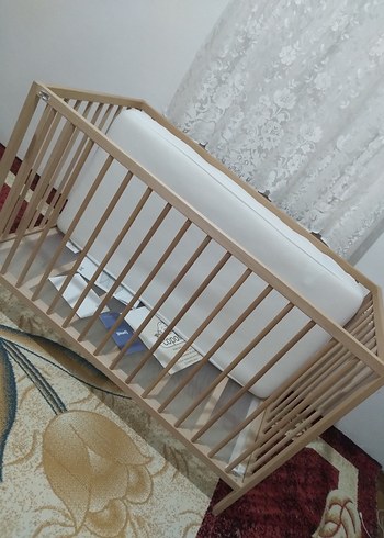 Bej Bebek Beşiği ve Sepeti - Görsel 5