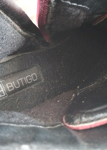 Bordo Süet Topuklu Kadın Bot - Görsel 8