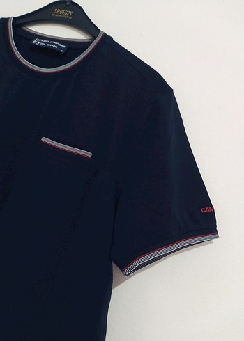 Siyah Denim Erkek Tişört - Görsel 4