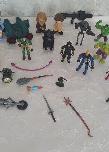 Vintage figür animasyon star wars