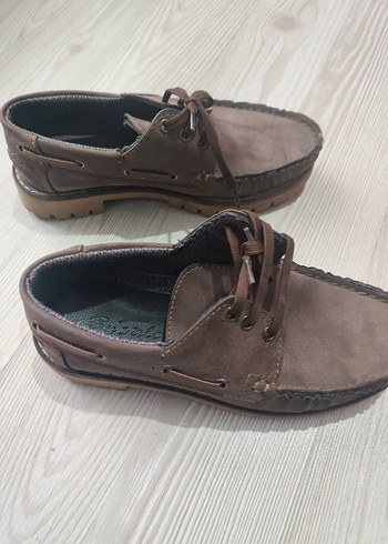 Erkek Çocuk Kahverengi Süet Ayakkabı - Görsel 2