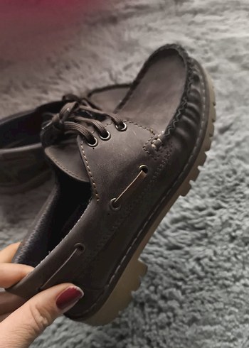 Erkek Çocuk Kahverengi Süet Ayakkabı - Görsel 4