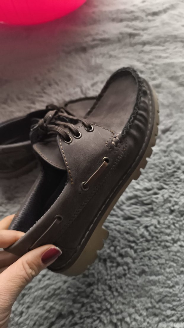 Erkek Çocuk Kahverengi Süet Ayakkabı - Görsel 4