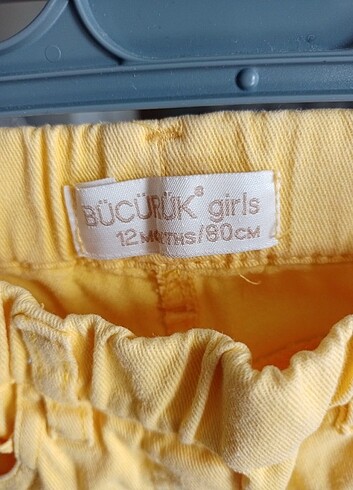 Bücürük unisex kot şort