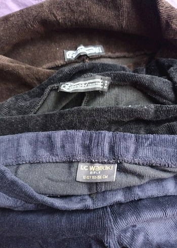 çocuk likralı kadife tay - Görsel 3