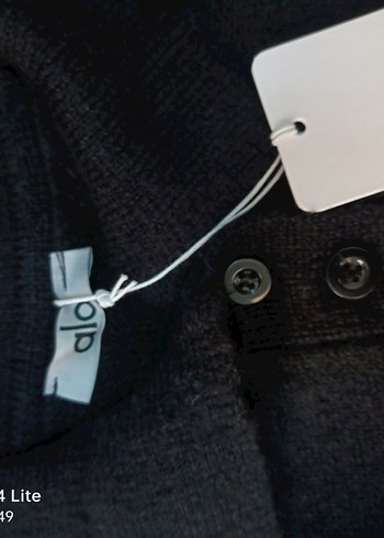 Kadın Siyah Örme Kazak. - Görsel 2