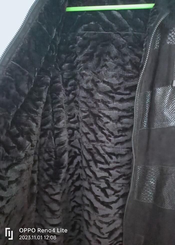 Deromod Deri çift taraflı mont Dalia - Görsel 3