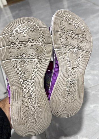 Skechers Renkli Işıklı Kız Sandalet - Görsel 6