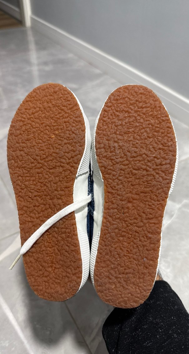 Superga lacivert Denim Unisex Sneakers - Görsel 5