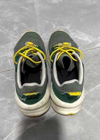 Salomon Erkek Çocuk Gri Sarı spor ayakkabı - Görsel 4