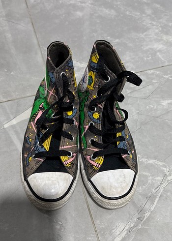 Converse Erkek Çocuk Çok Renkli Baskılı Spor Ayakkabı - Görsel 2