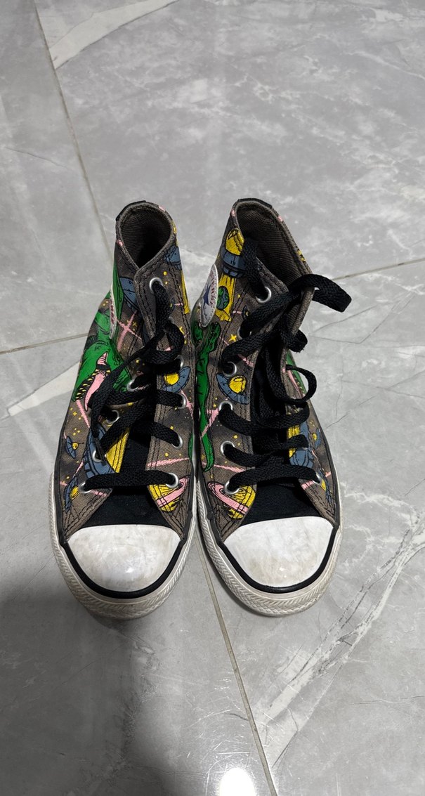 Converse Erkek Çocuk Çok Renkli Baskılı Spor Ayakkabı - Görsel 2