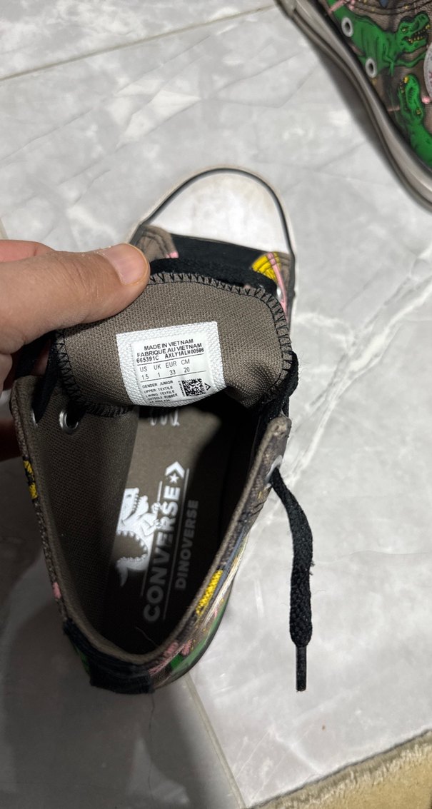 Converse Erkek Çocuk Çok Renkli Baskılı Spor Ayakkabı - Görsel 4