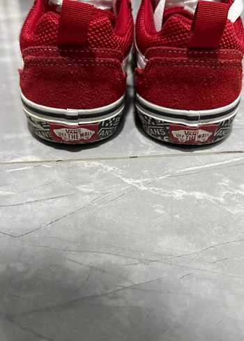 Kırmızı Vans Erkek Çocuk Spor Ayakkabı - Görsel 4