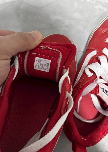 Kırmızı Vans Erkek Çocuk Spor Ayakkabı - Görsel 6
