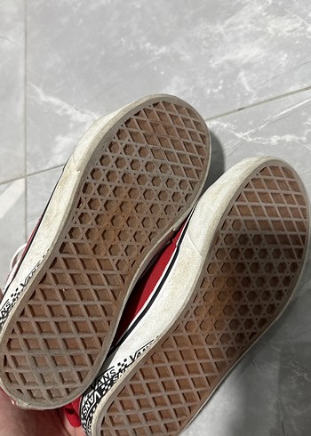 Kırmızı Vans Erkek Çocuk Spor Ayakkabı - Görsel 5