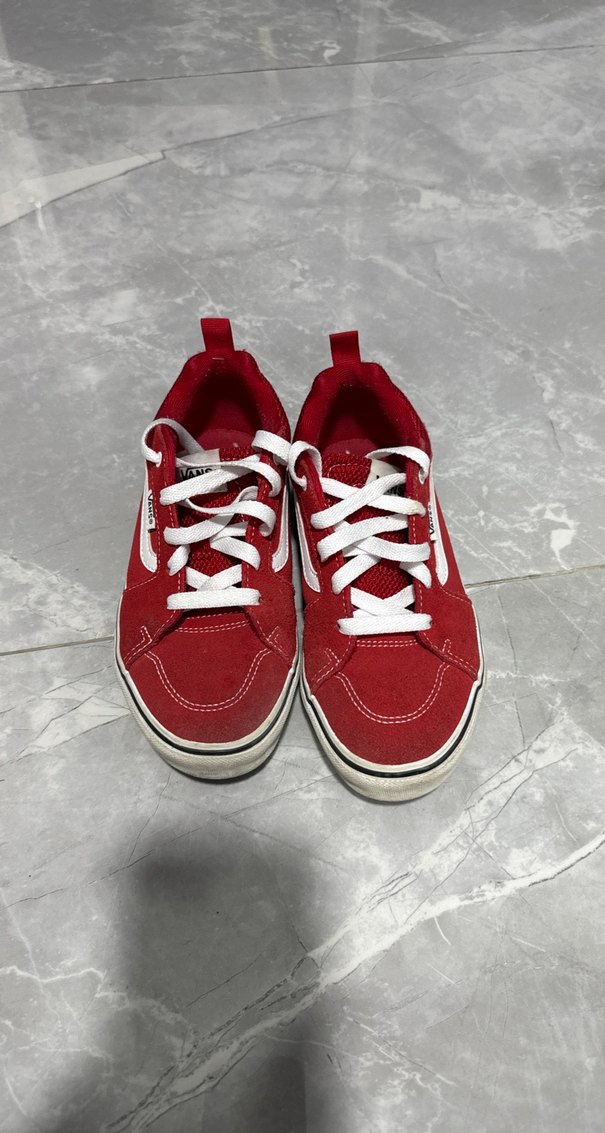 Kırmızı Vans Erkek Çocuk Spor Ayakkabı - Görsel 2