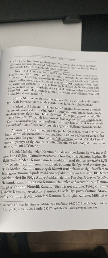  Beden Medeni Usul Hukuku 
