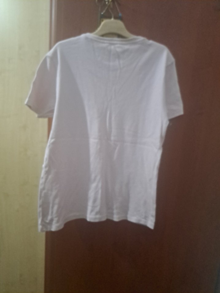 açik pembeBaskılı Tişört Yuvarlak Yaka - Görsel 2