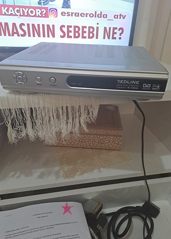 Redline Uydu Alıcısı DVB-S2 Destekli