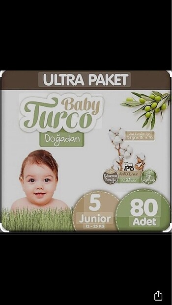 Baby turco 5 numara