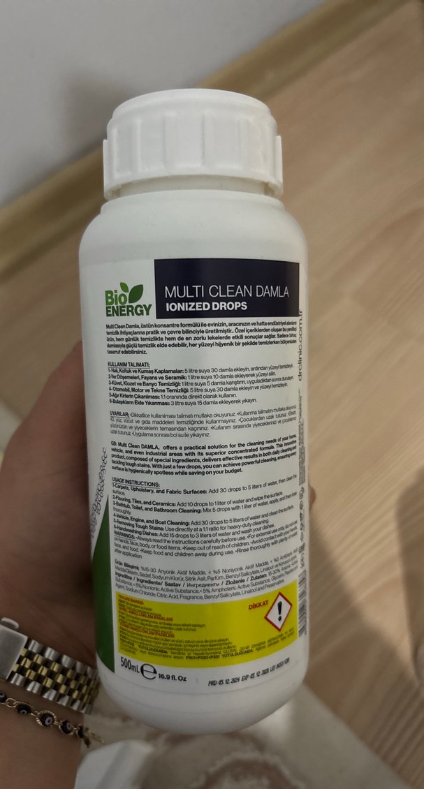 Bio Energy Multi Clean Damla İyonize Damla - Görsel 3