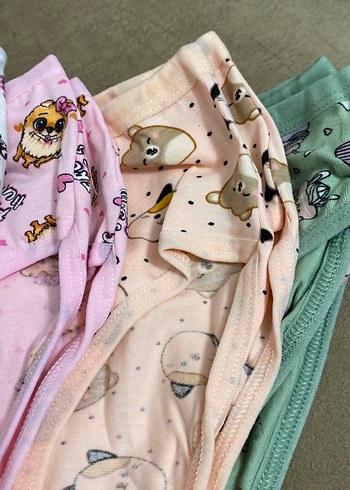 Çocuk Baskılı Çok Renkli İç Çamaşırı - Görsel 5