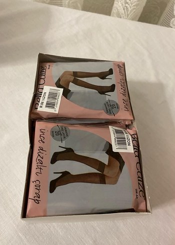 Bella Calze İnce Dizaltı Çorap 20 Denye - Görsel 3