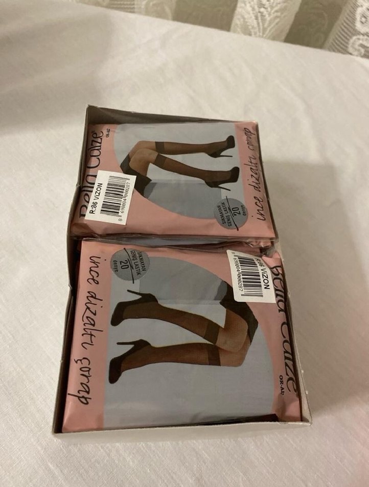 Bella Calze İnce Dizaltı Çorap 20 Denye - Görsel 3