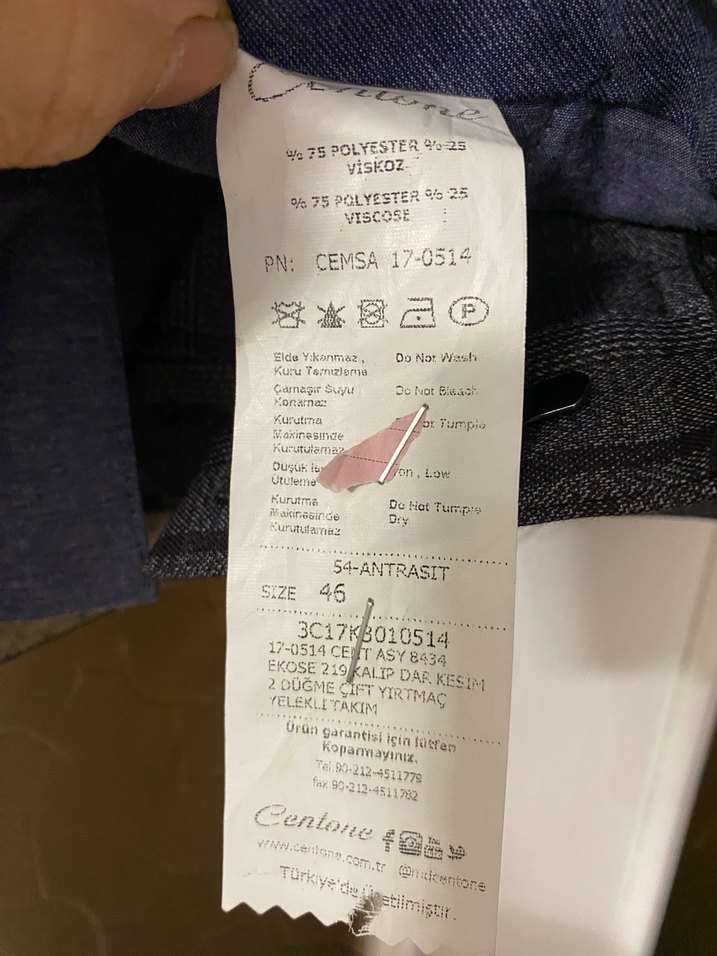 Centone takım elbise - Görsel 3