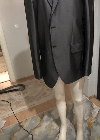 Klasik Siyah Erkek Takım Elbise - Görsel 4