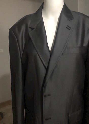 Klasik Siyah Erkek Takım Elbise - Görsel 5