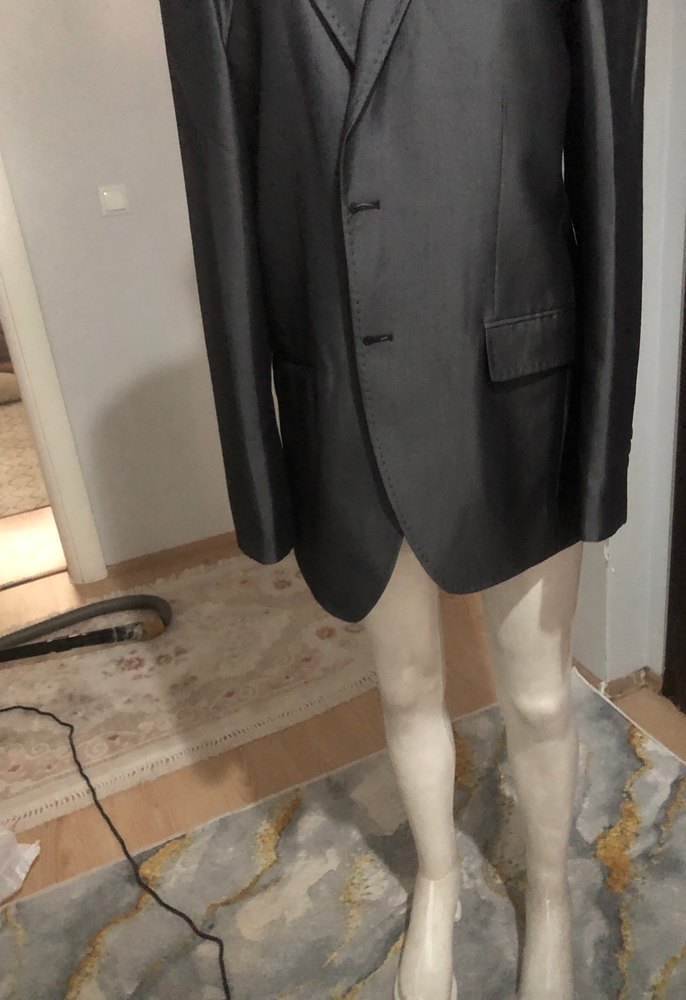 Klasik Siyah Erkek Takım Elbise - Görsel 4