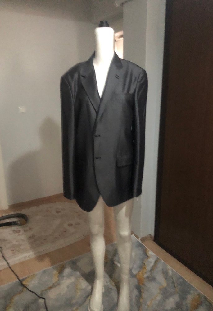 Klasik Siyah Erkek Takım Elbise - Görsel 2