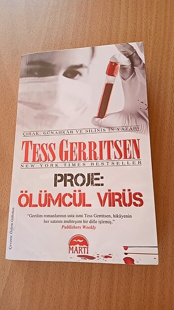 Tess gerritsen proje ölümcül virüs