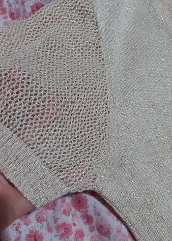 s Beden Bej Düğmeli Kadın Hırka