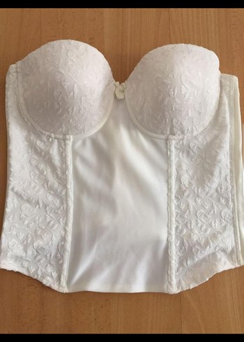 Beyaz Bohem Tarzı Dantel Detaylı Sütyen - Görsel 3